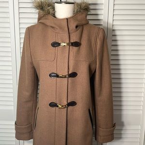 COLE HAAN COAT SZ 10 Camel Colored